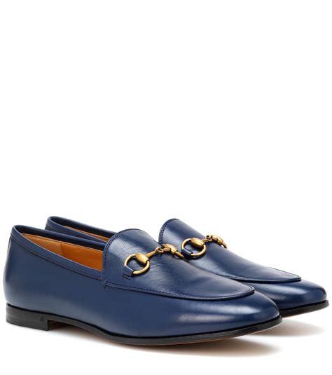 gucci jordaan loafer blue